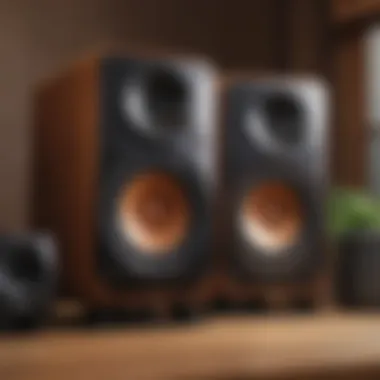 Precision-engineered Edifier 1280 speakers