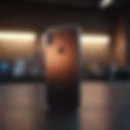 Refurbished iPhone showcasing its pristine condition and design.