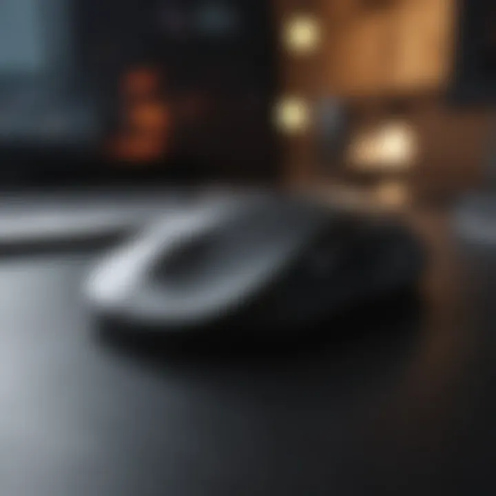 Wireless mouse showcasing sleek design