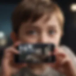 iPhone parental controls settings screen