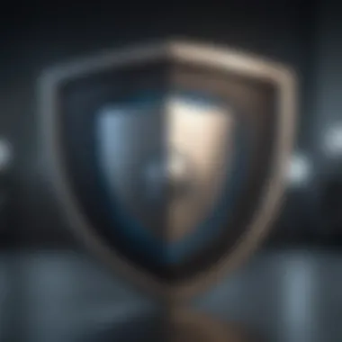 Shield protecting data