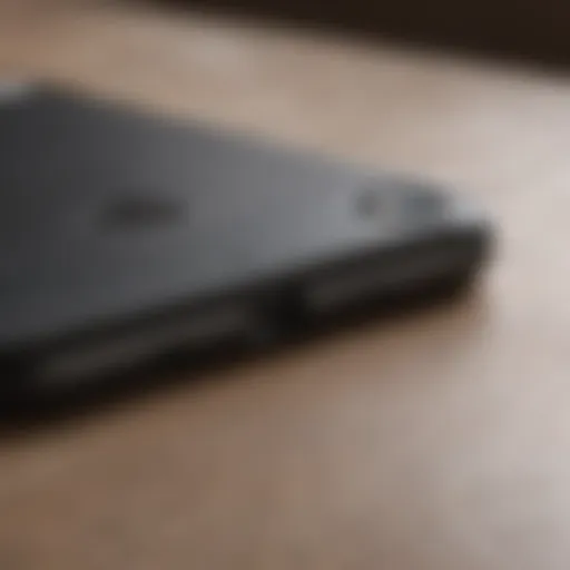 Sleek mophie case protecting iPhone