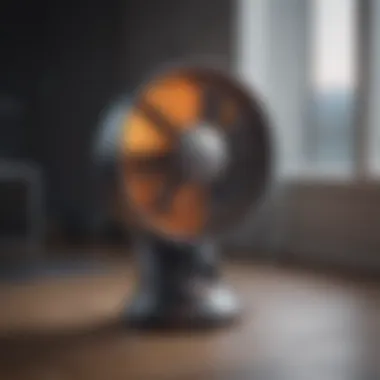 Stylish Cooling Solution with Small Dyson Fan