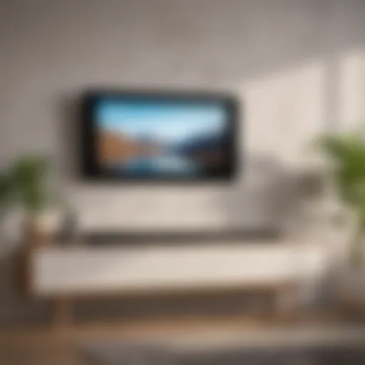 Sonos Arc connected to a modern television