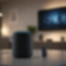 Smart home ecosystem featuring Amazon Alexa and compatible devices