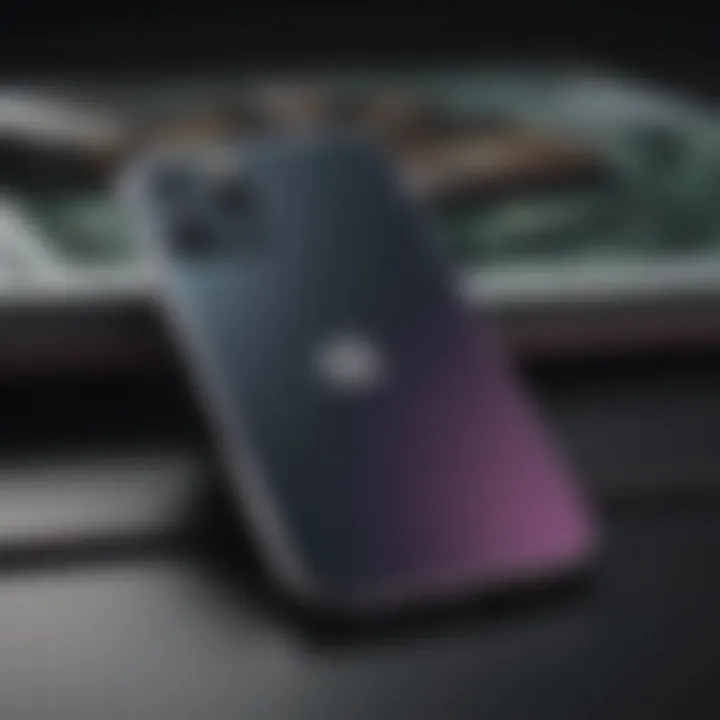 Visual representation of eligibility criteria for iPhone 12 Pro Max trade-in