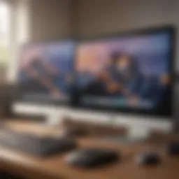 Visual representation of connecting a PC and Mac for file transfer