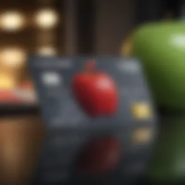 Apple Cash Card in Digital Wallet Conceptual depiction of the Apple Cash card in a digital wallet interface.