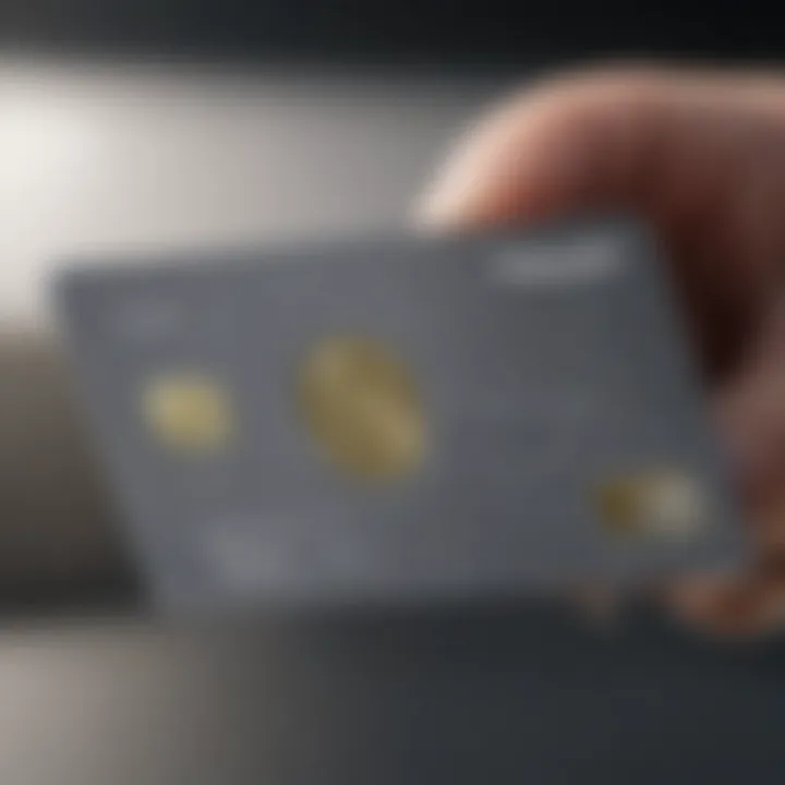 Illustration showcasing the security features of the Apple Cash card.