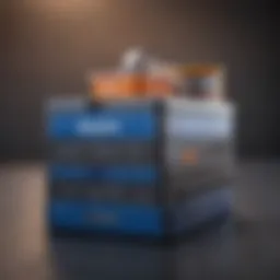 Visual representation of Dropbox storage tiers