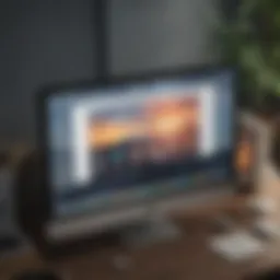 An overview of iCloud Drive interface showcasing messages