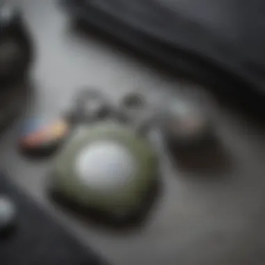 Wallet with Airtag placed discreetly inside