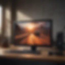 Setting up a TV as a monitor